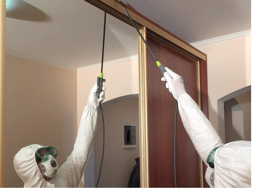 ФОТО Обработка от моли в Романовке